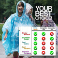 Promotional Fashionable Children Special Desigisn Rain coat Disposable Rain Gear Raincoat For Kids